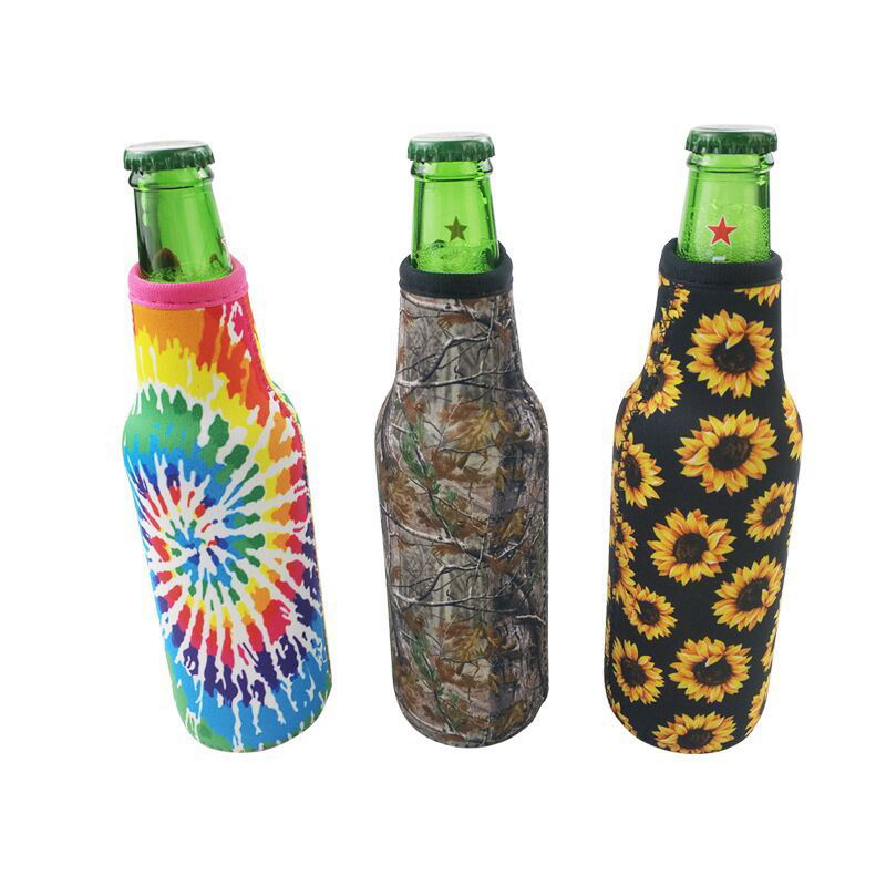 Beer Bottle Insulator Holder Stainless Steel Insulated Can Cooler with Beer Opener Eco Friendly Smart Vacuum Bottle (1)