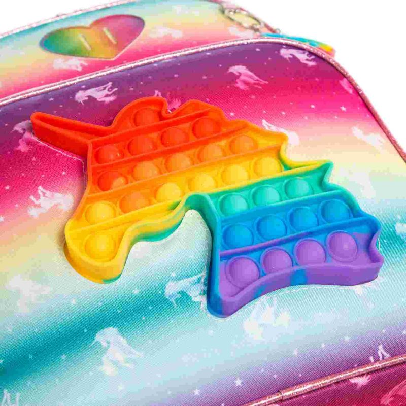 Pop Fidget UNICORN Backpack Pencil case 24