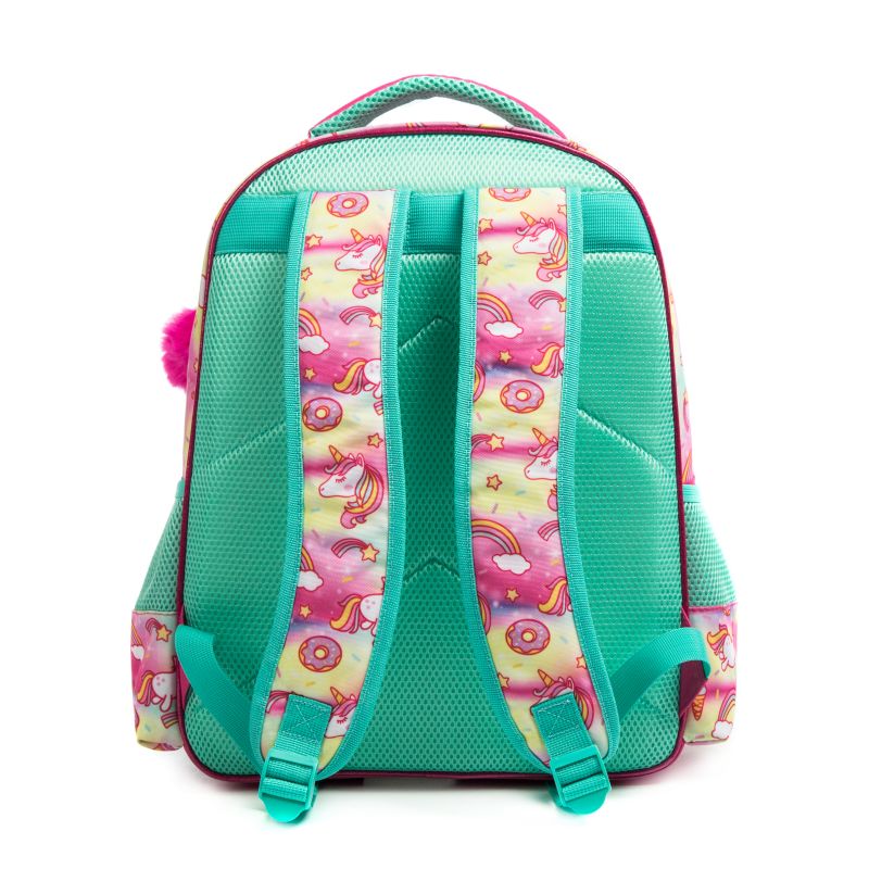 3PCS Sequin School Bags Set Cute Unicom Backpack For Kids - kelvincorp