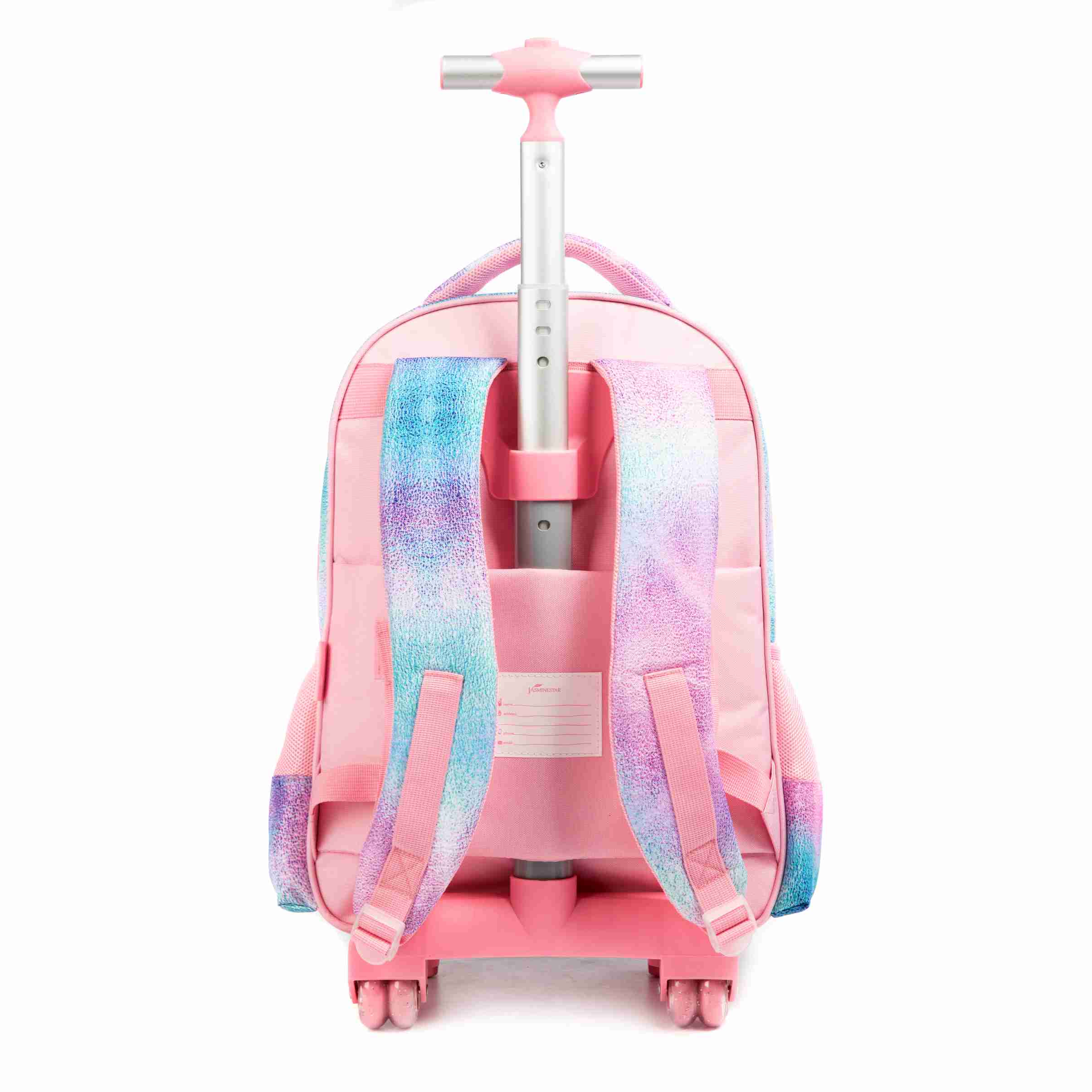 T 3 17 Kids Roller Wheels Bookbag Pink Unicorn 9