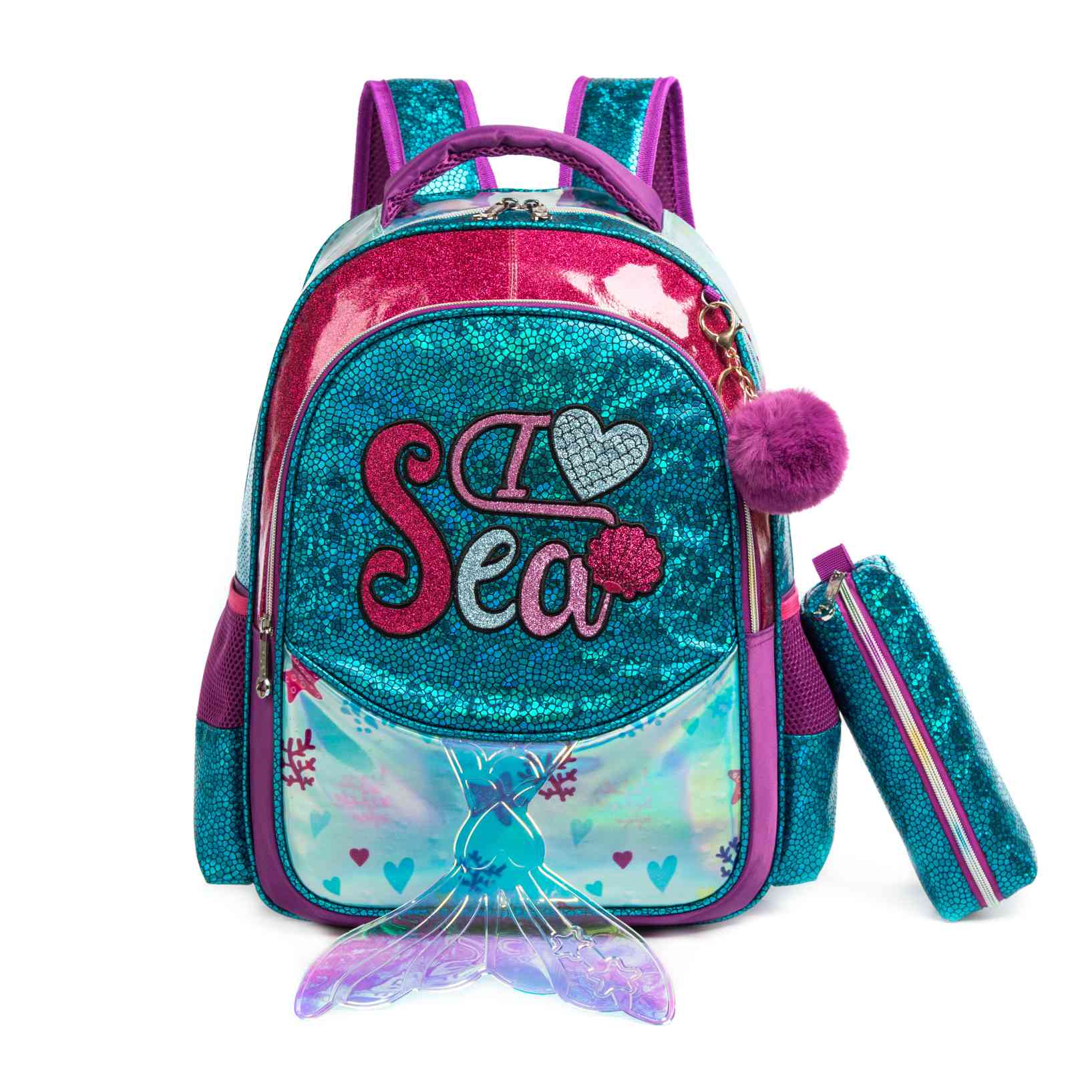  3 Mermaid Style 3PCS Kids Backpacks 1