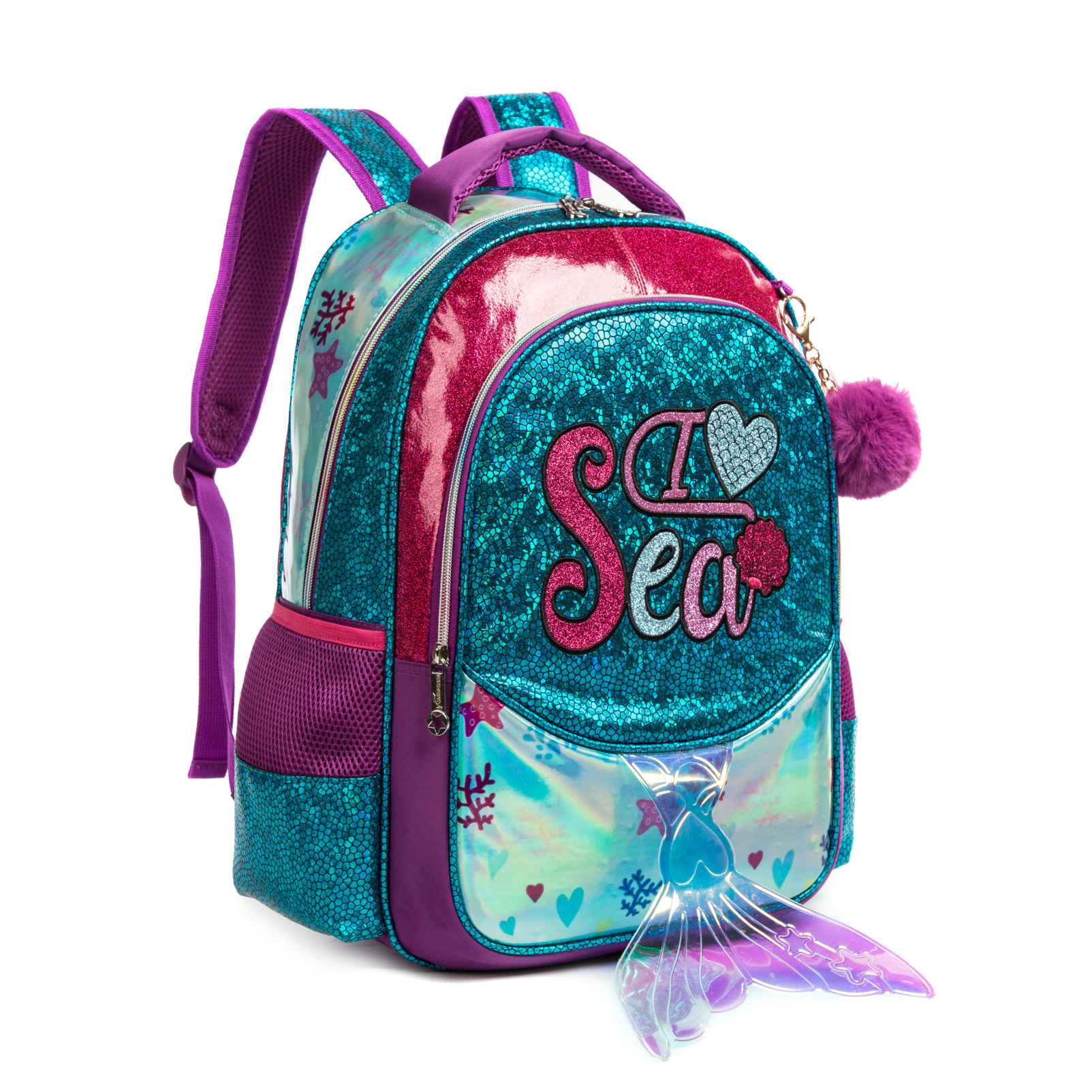  3 Mermaid Style 3PCS Kids Backpacks 3