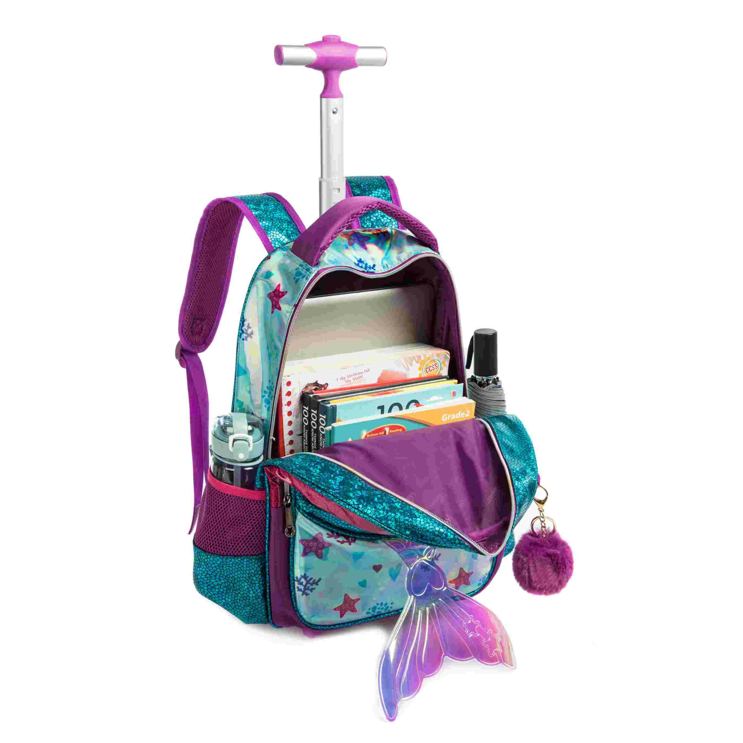 T 3 Rolling Backpack Girls Kids Backpack 9 scaled