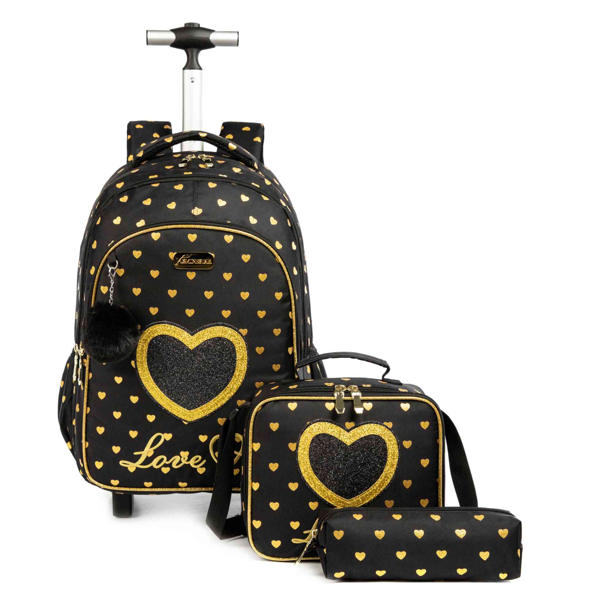 T 3 Rolling Backpack 16 inch Kids Wheeled 2