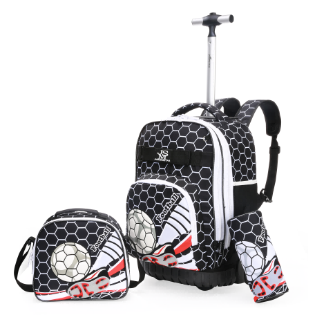 T 3 Rolling Backpack 18 inch Wheeled Boys 4