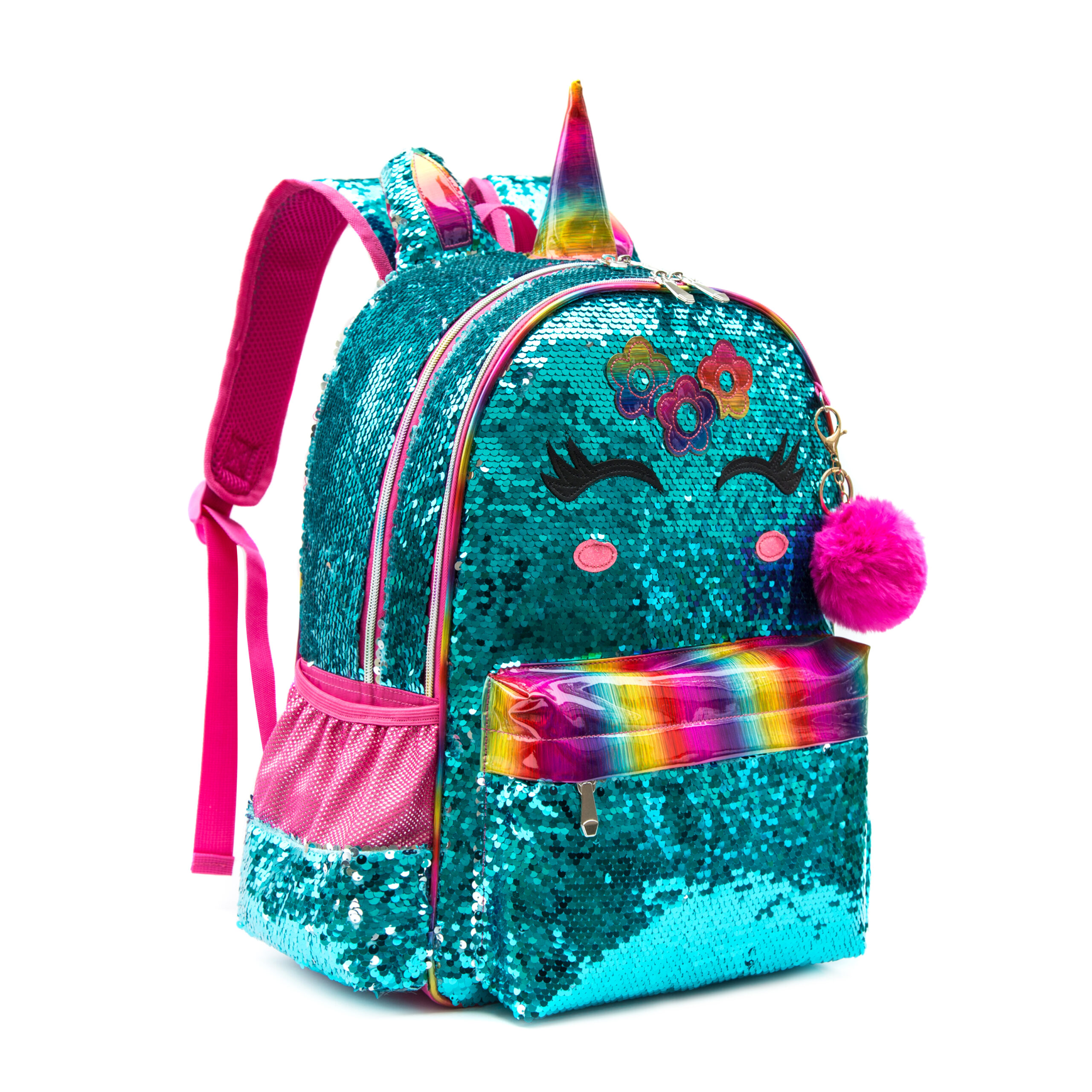  3 Unicorn Backpack with Lunch Box Pencil Case 1 scaled