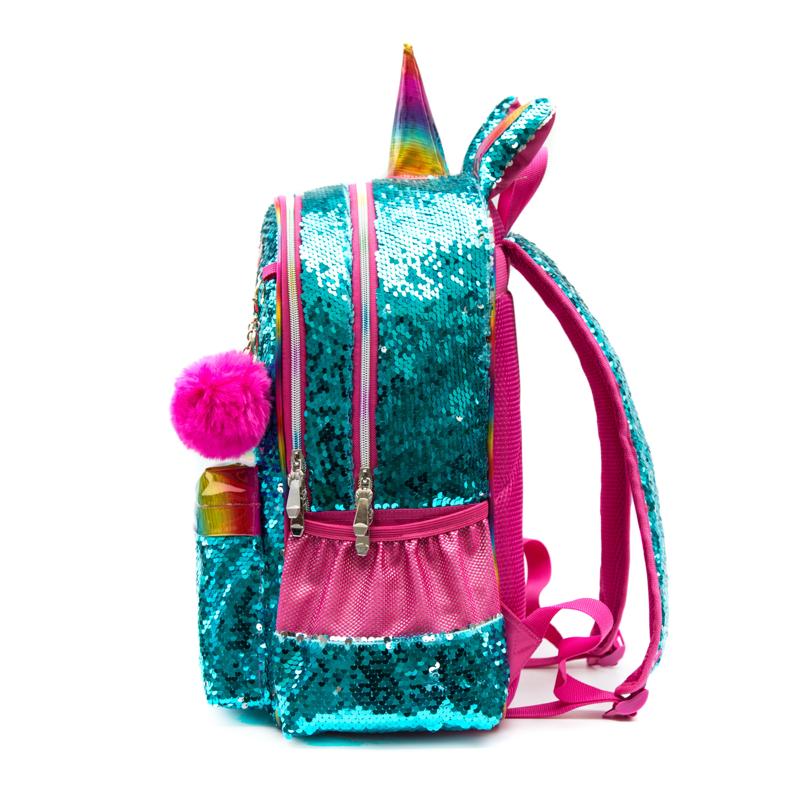  3 Unicorn Backpack with Lunch Box Pencil Case 4 scaled