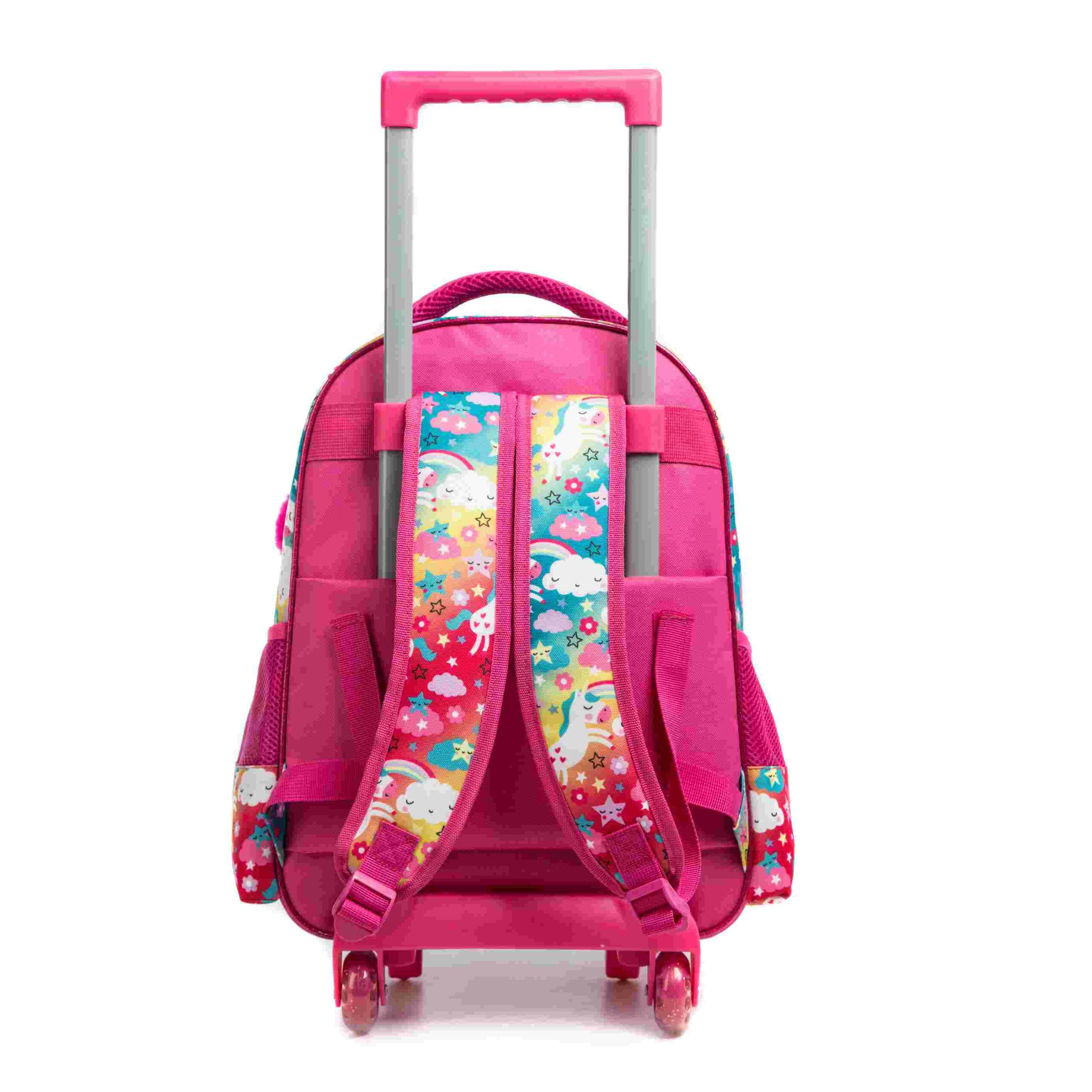 T 3 Unicorn Sequins Trolley Backpack Cute 5 scaled