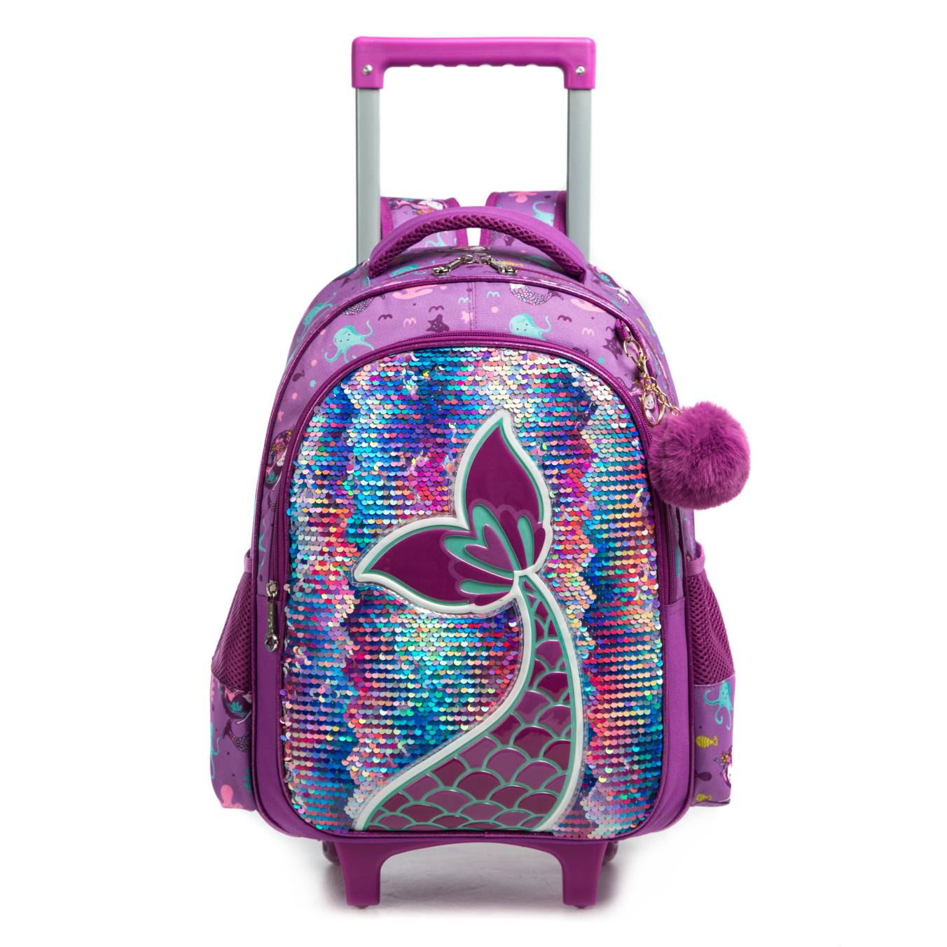 T 3 Rolling Backpack for Kids 3PCS Set Roller 2