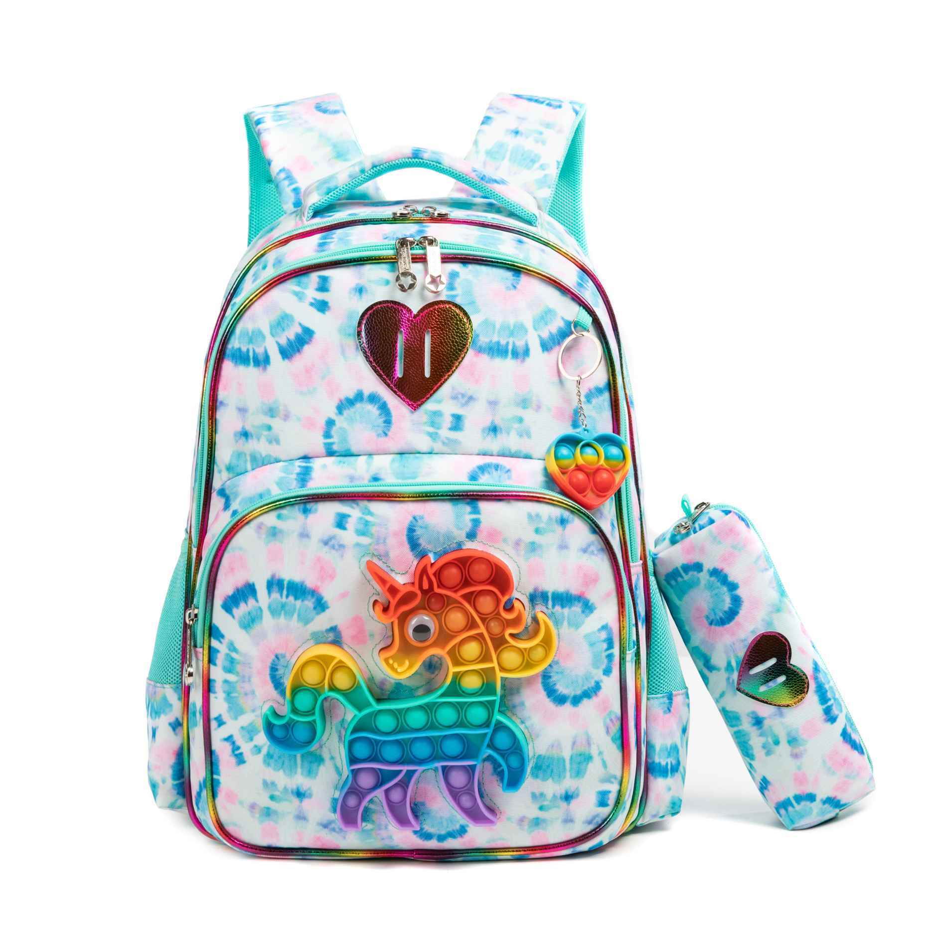  3 Unicorn Pop Fidget Backpack for Kids 2