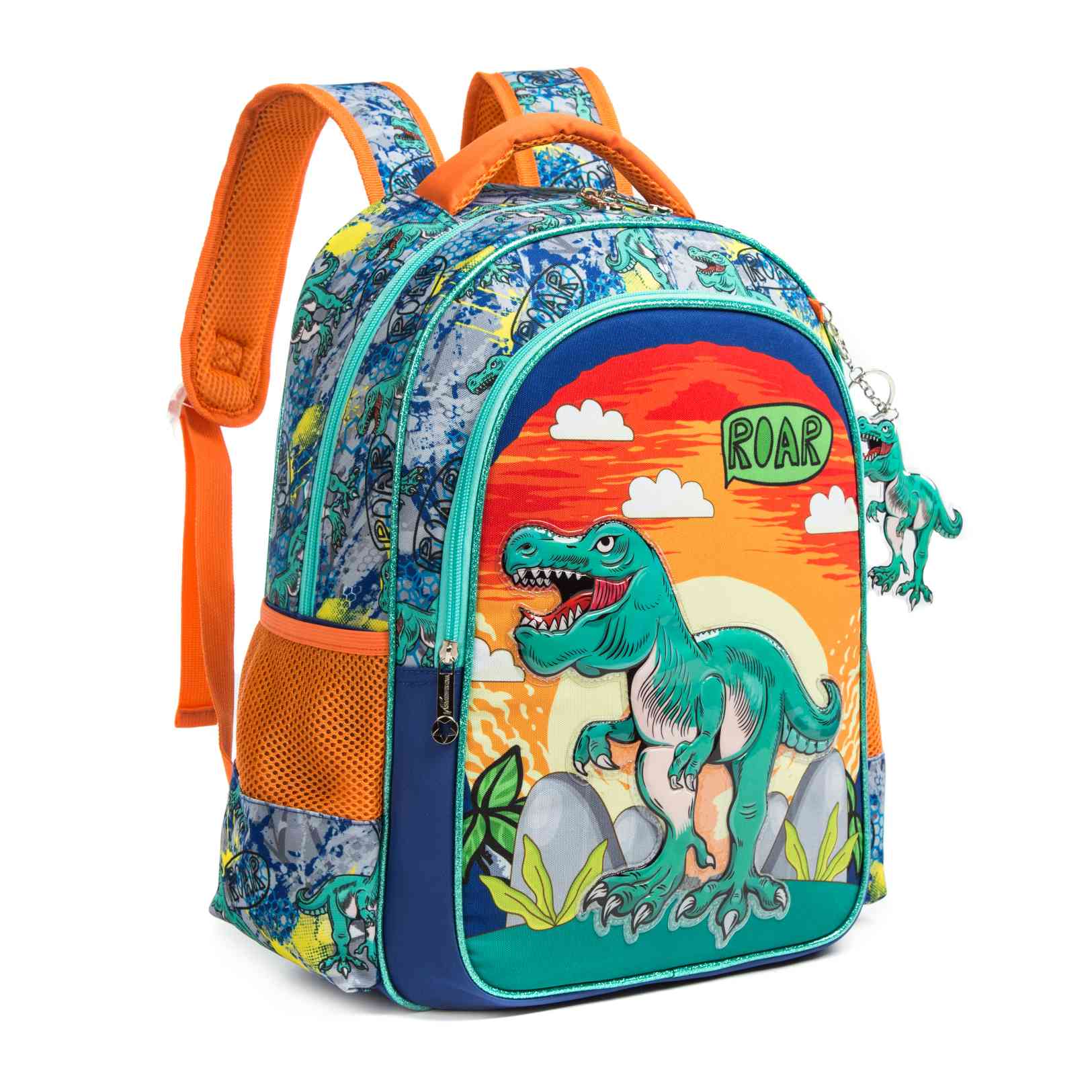  3 Kids Backpack Set Dinosaur School Bag 3