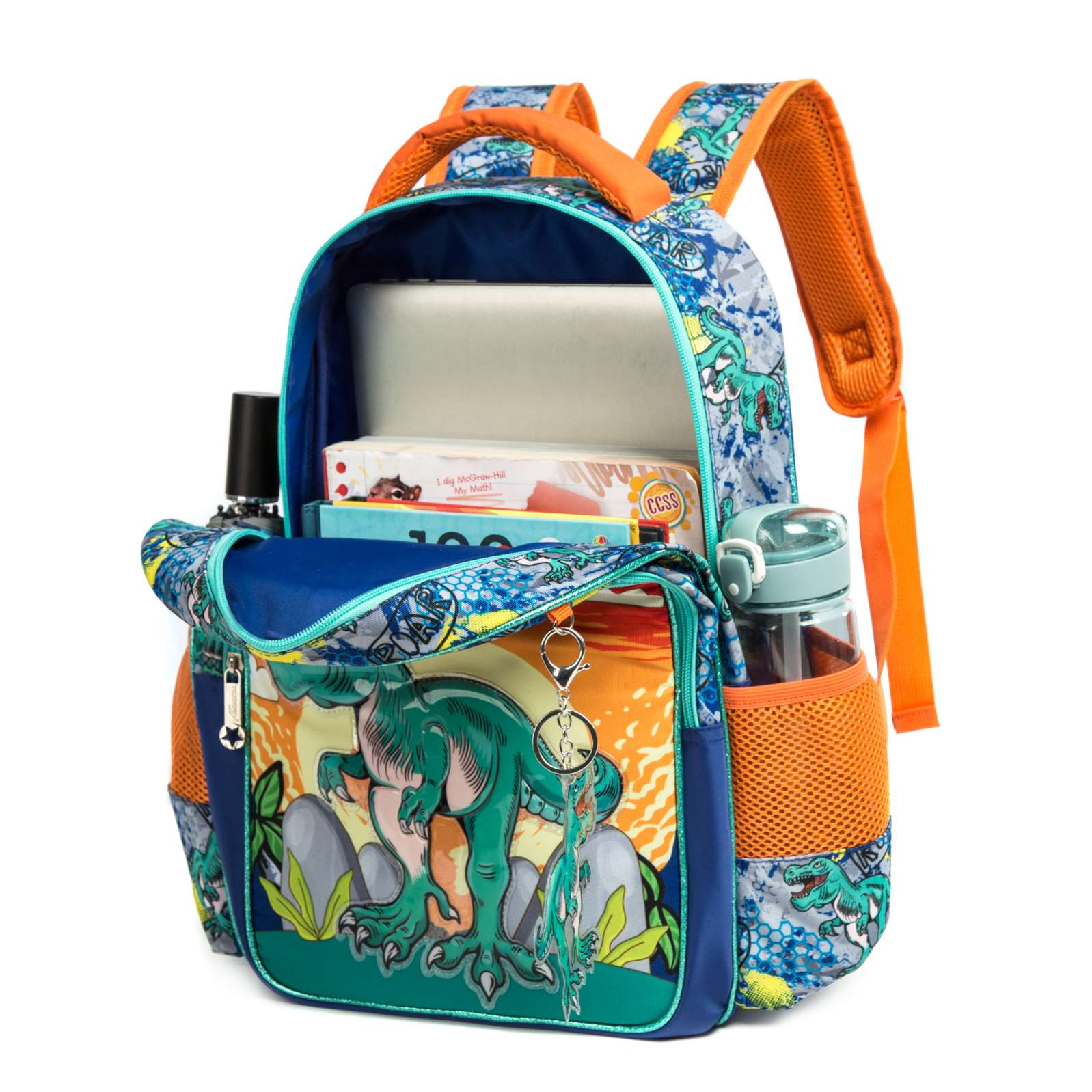  3 Kids Backpack Set Dinosaur School Bag 7