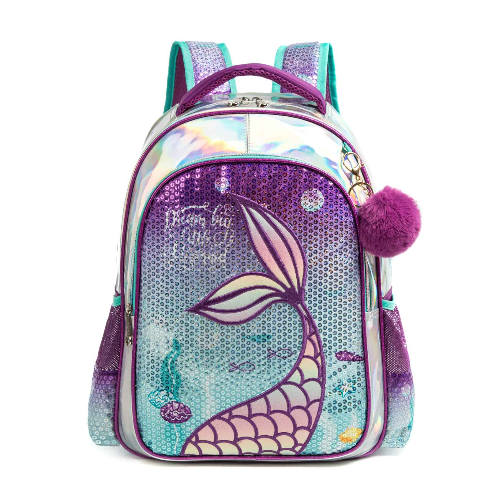  3 Girls Mermaid Elementary School Bag 1