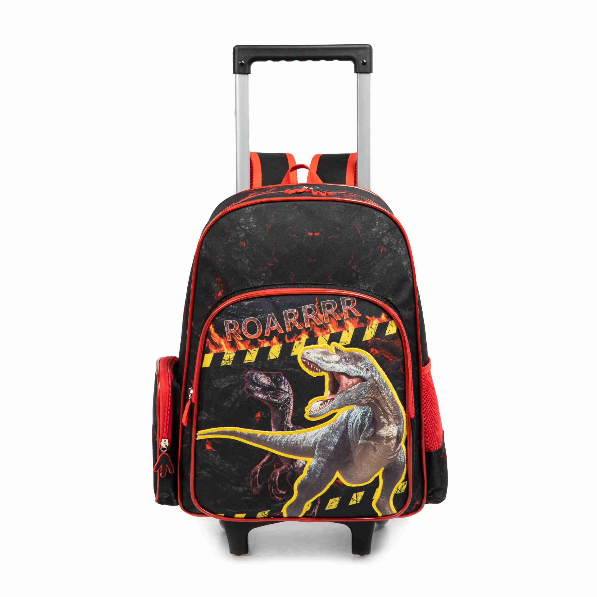 T 3 Childrens Luggage Dinosaur Rolling Backpack 1