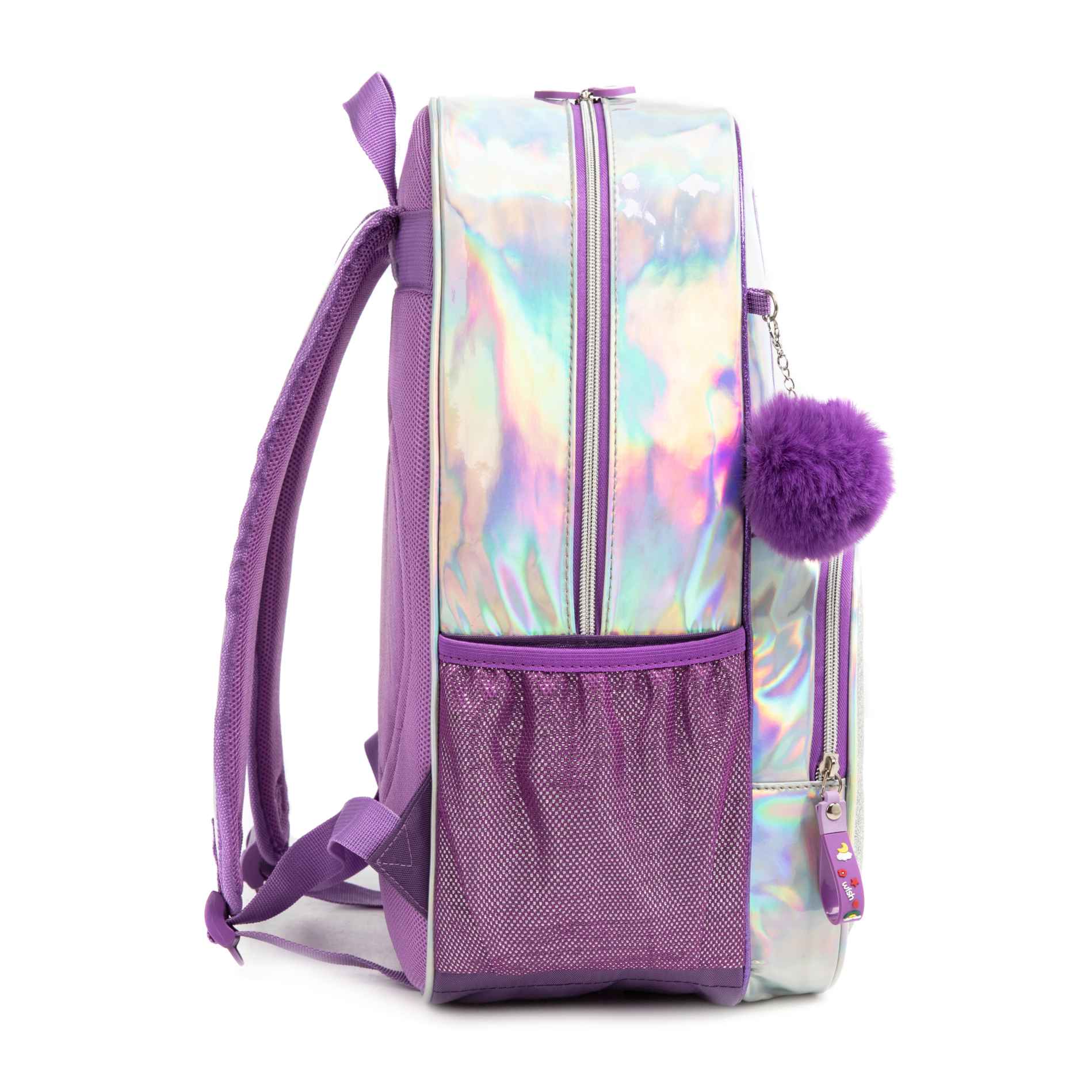  3 Kids Love Heart Backpack 16 Purple Bright 5