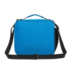 This clear side profile emphasizes the bag's robust structural black piping, the depth of the main insulated compartment, and the easy-to-adjust black plastic buckle on the shoulder strap. As a detail-oriented OEM Supplier, we design products that are both spacious and fully adjustable for a comfortable fit. This thoughtful structural integrity ensures your Custom and Bulk Backpacks products look premium, remain practical, and last a long time for your Private Label customers