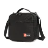 This lunch bag features an elegant, all-black aesthetic with a durable, subtly textured fabric, contrasted only by the matching black padded top handle and adjustable shoulder strap. As an experienced OEM Manufacturer, we excel at creating understated, premium designs. This pure, sophisticated aesthetic is perfect for Private Label brands looking for versatile Bulk Backpacks and lunch gear suitable for any setting, from professional commutes to everyday use. We offer full Custom fabric and branding options.